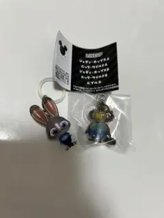 ズートピアめじるしアクセサリー　ジュディ、二ブルズ