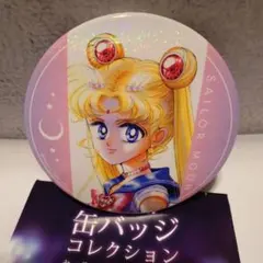 【ミュージアム】セーラームーン 缶バッジ 描き下ろし