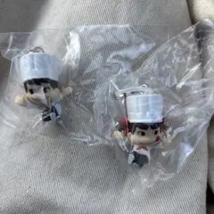 ペコちゃん　ポコちゃん　シェフ　めじるしアクセサリー　ガチャ
