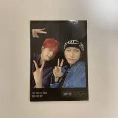 INI MATCH UP ポラロイド風フォトカード　池崎理人　許豊凡