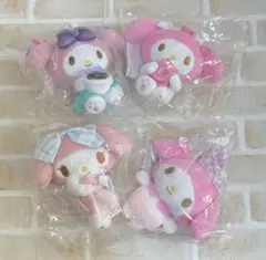 【タグ付き】マイメロディ　サンリオくじぬいぐるみ　まとめ売り　4点