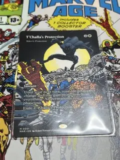MTG ティ・チャラの防御 T'Challa's Protection 英語版のサムネイル