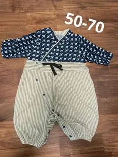 袴ロンパース 50-70cm 男の子