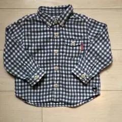 ミキハウス DOUBLE Bチェックシャツ