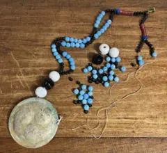 アイヌ 首飾り 鹿角 シトキ タマサイ 民族 民藝 ビンテージ 郷土 アイヌ 首飾り 鹿角 シトキ タマサイ 民族 民藝 ビンテージ 郷土