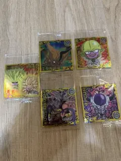 R5枚セット　ドラゴンボール 超戦士 シールウエハース