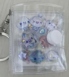 ミニシール帳　完成品　キーホルダー　ボンボンドロップシール　正規品のみ