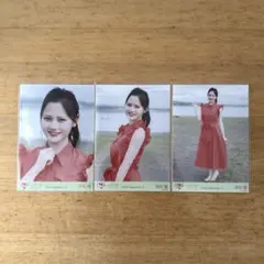 =LOVE 髙松瞳 生写真 海とレモンティー コンプ