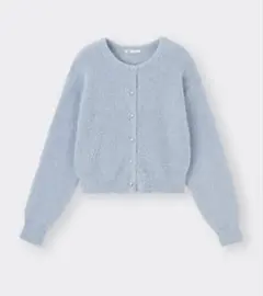 GU シャイニークルーネックカーディガンZ