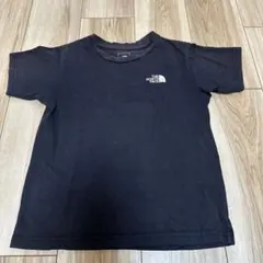 ザノースフェイス　黒色Tシャツ　130センチ