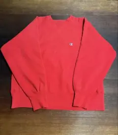 USA製 80s チャンピオン リバースウィーブ トリコタグ レッド L