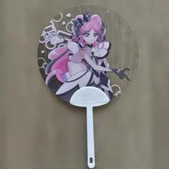 キミとアイドルプリキュア展 キュアキッス うちわ　キミプリ