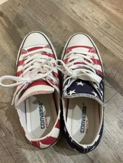 コンバース三ツ星リメイクチャックテイラーsupremeスニーカーバンダナ26.5 コンバース三ツ星リメイクチャックテイラーsupremeスニーカー