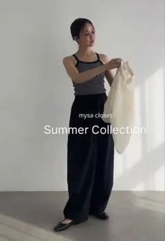 田中里奈 mysa closet ホルダーカップタンク ボーダーMのサムネイル