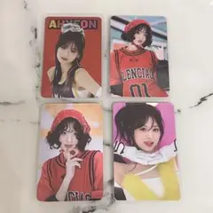 BABYMONSTER HOTSAUCE MD アヒョン ラントレ4枚セット