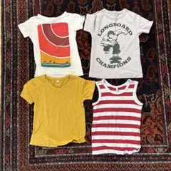キッズ　子供Tシャツ 4枚セット 120cm