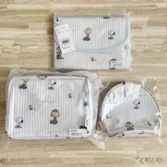 【美品】ジェラートピケ スヌーピー 3点セット