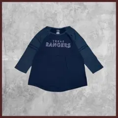 T*n様 US古着 MLB TEXAS RANGERS プリント ラグランT X