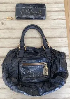 Chloé クロエ　バッグ　鞄　長財布　財布　エナメル　合皮　セット　まとめ売り