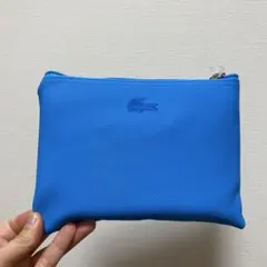 LACOSTE ラコステ ブルー　トルコ航空 アメニティ ポーチ 未使用