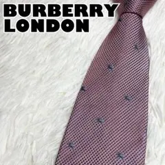 【美品】BURBERRY LONDON ネクタイ　ホースロゴ