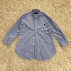 【美品】GYMPHLEX　ストライプ　ボタンダウン　シャツ　日本製