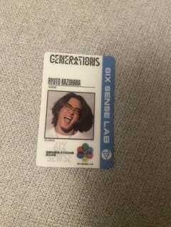 GENERATIONS 6IX SENSE アプグレグッズ　数原龍友