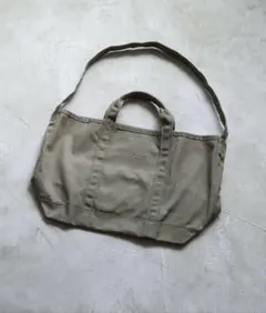 L.L.Bean green label relaxing グローサリートート