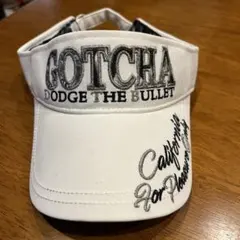 GOTCHA GOLF サンバイザー ホワイト