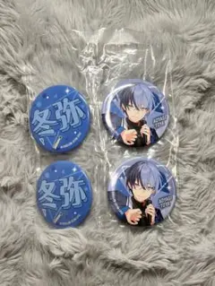 プロセカ　SEGAラッキーくじvol.7　青柳冬弥　缶バッジ