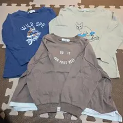 長袖カットソー3点セット
