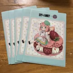 SPY×FAMILY アーニャ クリアファイル 5枚セット
