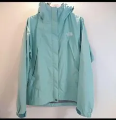 ノースフェイス レインジャケットフード付き 女性　防水透湿素材