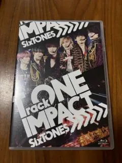 SixTONES TrackONE -IMPACT- 通常盤　Blu-ray