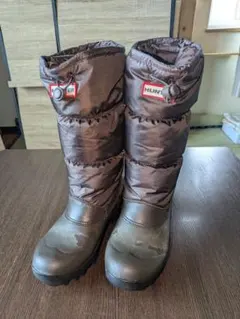 HUNTER スノーブーツ オリジナルスノーキルト VIBRAMソール 24cm HUNTER スノーブーツ オリジナルスノーキルト VIBRAMソール 24cm