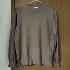 SENSE OF PLACE ブラウン ニットセーター フリーサイズ