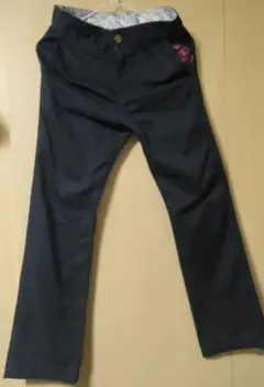 EDWIN STREET WEAR ブラック チノパン Sサイズ