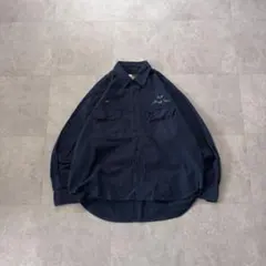 90s vintage シャモアクロス ヘビーネルシャツ アメカジ シティボーイ