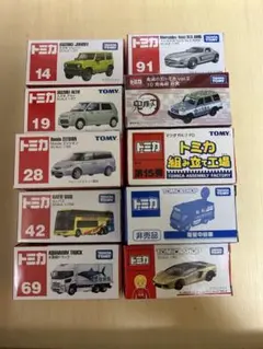 中古 トミカ まとめ売り☆ 日本製トミカ⭐️まとめ売り 14セット ジャンク含む MADE IN JAPAN