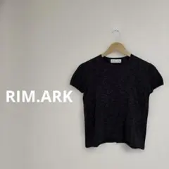 RIM.ARK リムアーク コットンレーヨン クルーネック ニット Tシャツのサムネイル