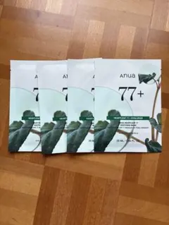 Anua HEARTLEAF 77+ SOOTHING MASK 4枚セット