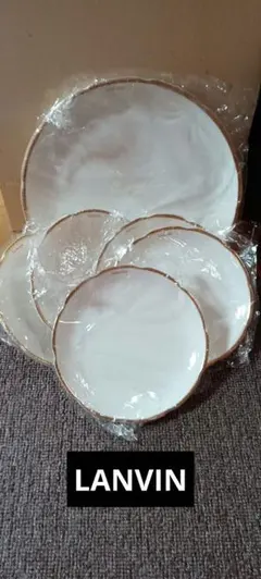 【未使用】LANVIN Sengo 大皿 １枚小皿5枚セット