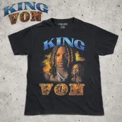 King Von キング・ボン ラップTシャツ ブラック S