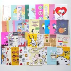 スヌーピー メモ A6 バラメモ