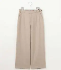 新品　J.PRESS LADIES　セミワイドパンツ　ベージュ