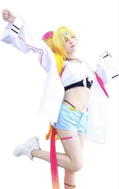 にじさんじ　星川サラ　コスプレ　衣装　サイズL 値下げしました バーチャルライバー 星川サラ（ほしかわさら） 日常服 コスプレ