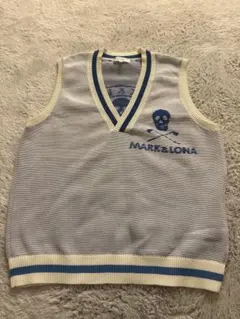 MARK&LONA マークアンドロナ ニットベスト 50 ゴルフウェア メンズ