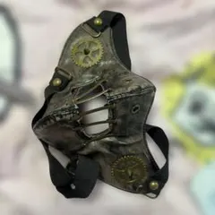 【即購入⭕️】スチームパンク風 マスク 歯車装飾