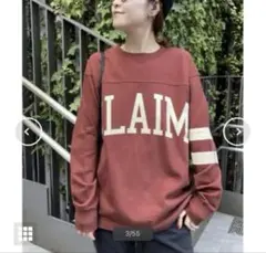 Spick & Span フットボールロゴロンTEE