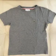 LACOSTE キッズ 半袖Tシャツ グレー 110cmのサムネイル